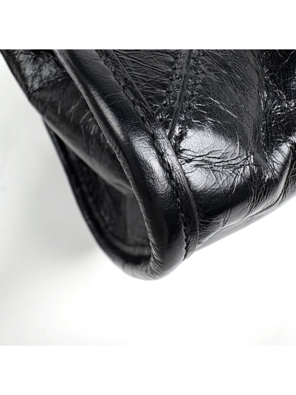 Prada Handbag 2-Way Leather Nero - Picture 5 of 10